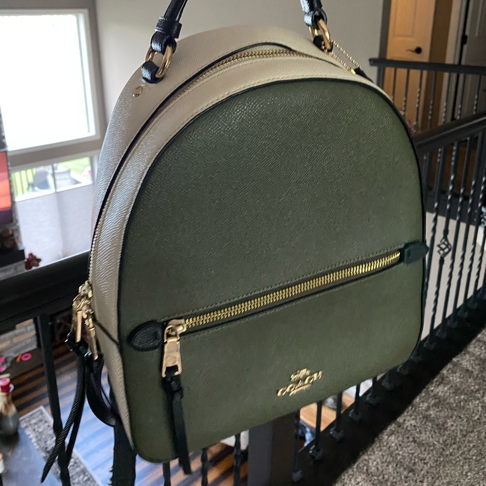 Coach backpack purse